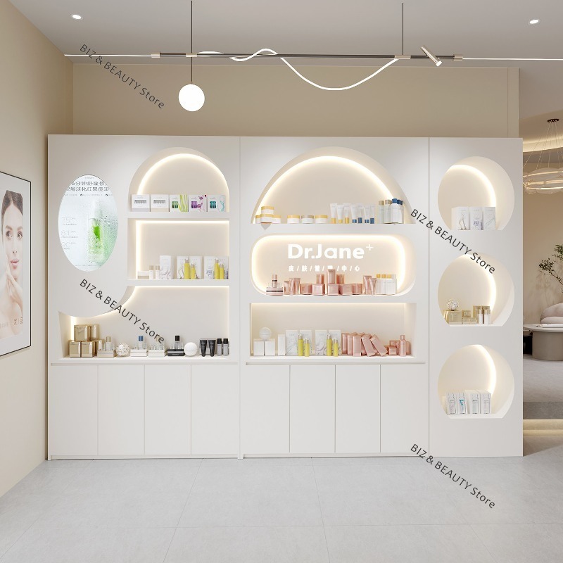 Luxury High End Skincare - خزانة عرض مستحضرات التجميل الفاخرة عالية