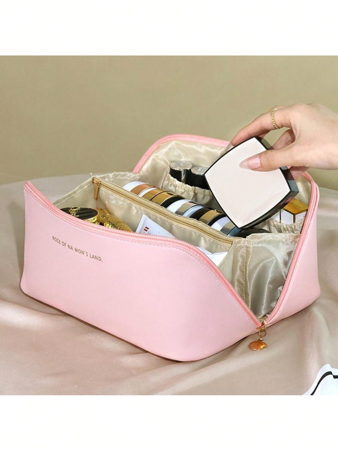 Luxury High End Skincare - حقيبة مكياج فاخرة متعددة الوظائف للسفر