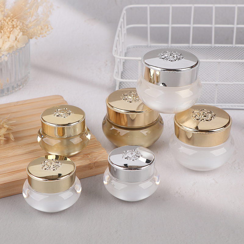 Luxury Skincare Products - عبوات كريم أكريليك فارغة للسفر 5/10/20