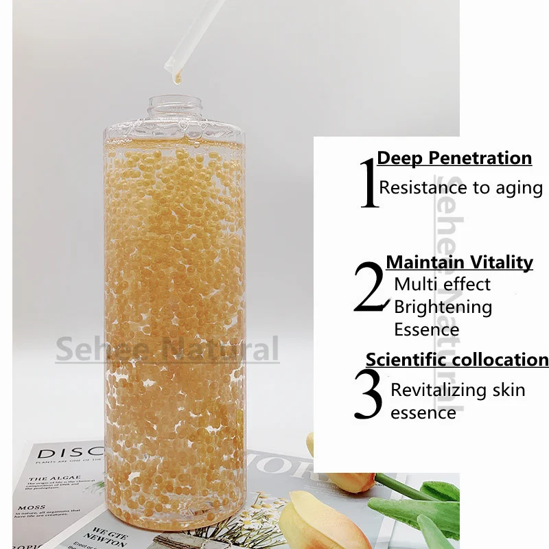 Luxury Skincare Essence - 1000 مللي جوهر الذهب رو ترطيب