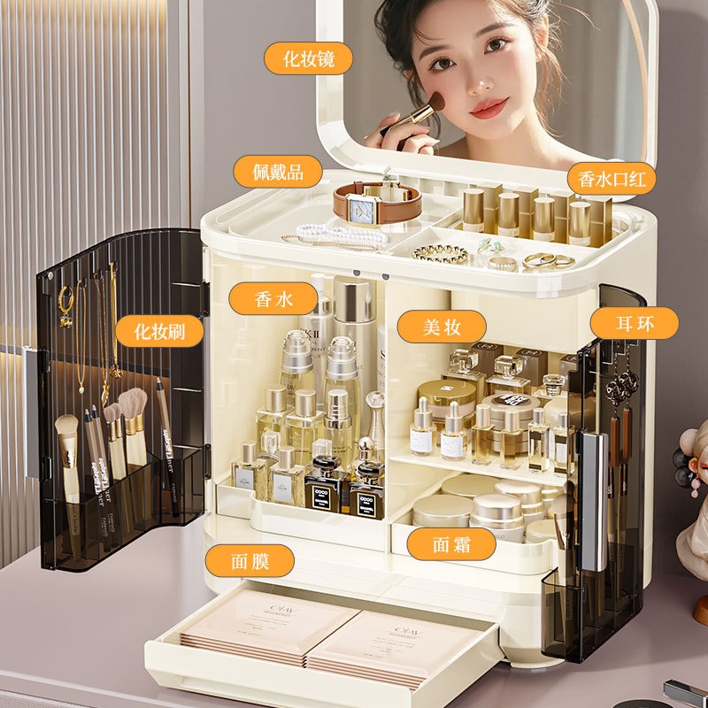 صندوق تخزين مستحضرات التجميل،  - مراجعة Luxury High End Skincare وسعره