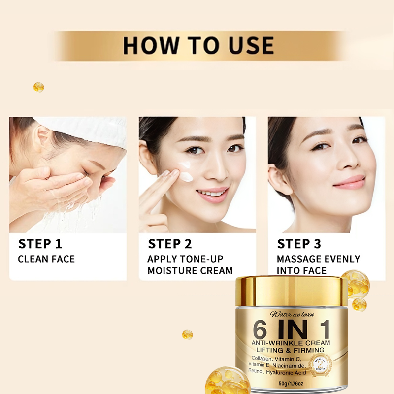 كريم مضاد للتجاعيد 6 في 1. يرف - مراجعة Luxury Skincare Products وسعره