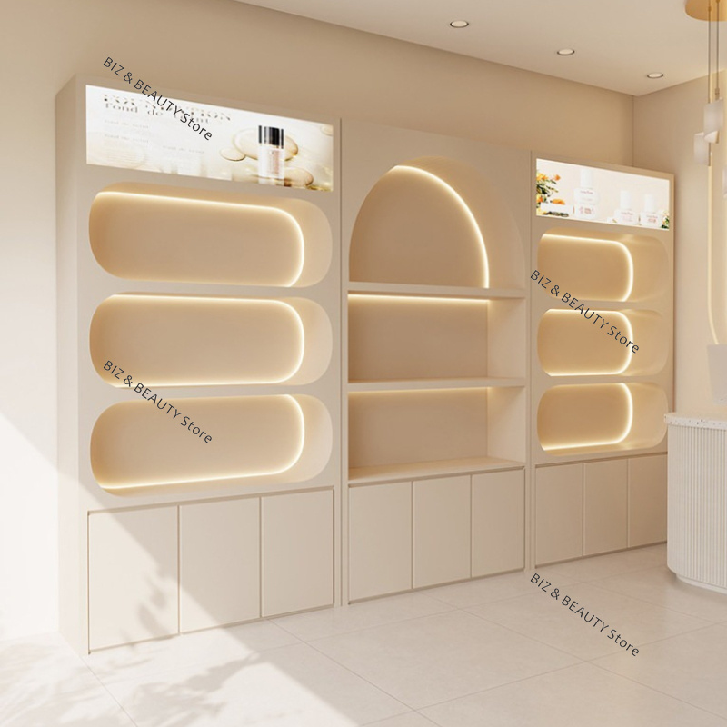 خزانة عرض فاخرة لصالونات التجم - مراجعة Luxury High End Skincare وسعره