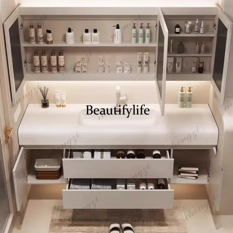 01A خزانة حمام فاخرة حديثة، بت - مراجعة Luxury Skincare Makeup وسعره