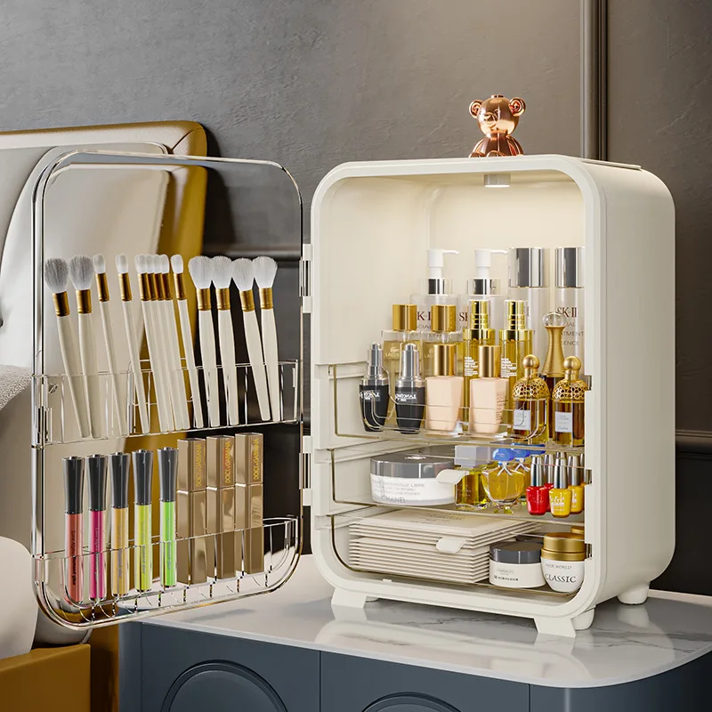 صندوق تخزين مستحضرات التجميل ا - مراجعة Luxury Skincare Makeup وسعره