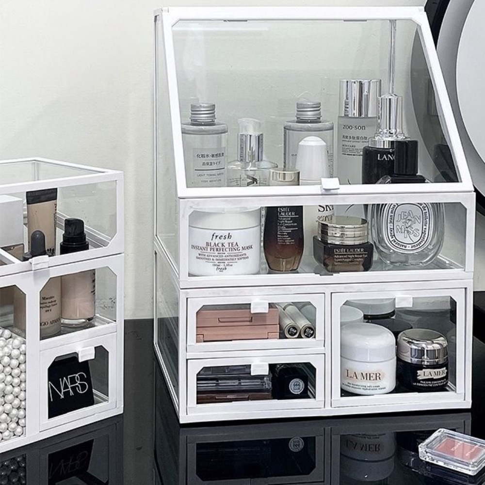 صندوق تخزين مستحضرات التجميل ا - مراجعة Luxury High End Skincare وسعره