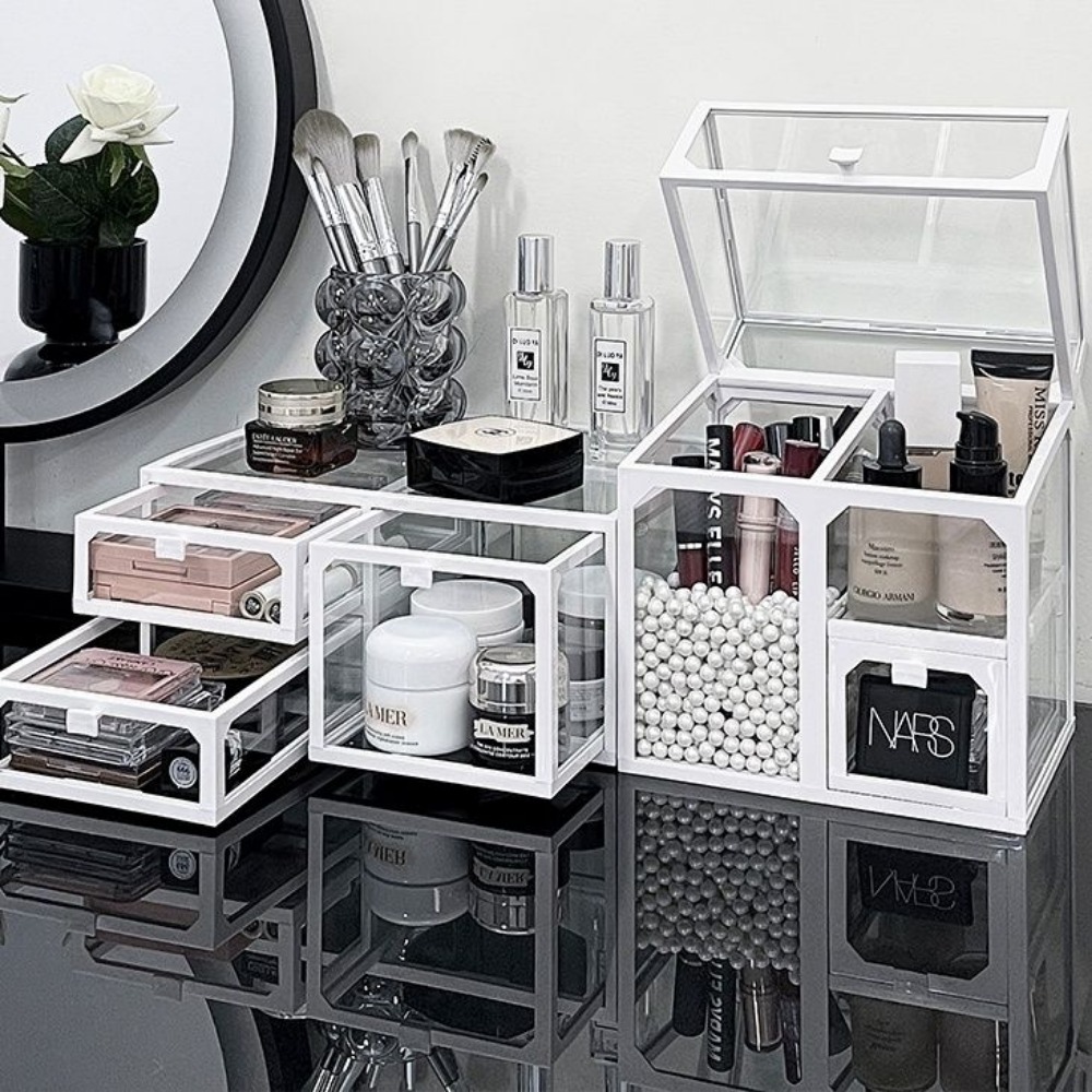 صندوق تخزين مستحضرات التجميل ا - مراجعة Luxury High End Skincare وسعره