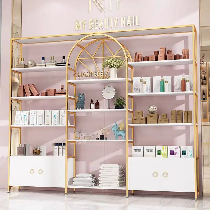 رفوف عرض فاخرة مخصصة للمستحضرا - مراجعة Luxury Skincare Makeup وسعره