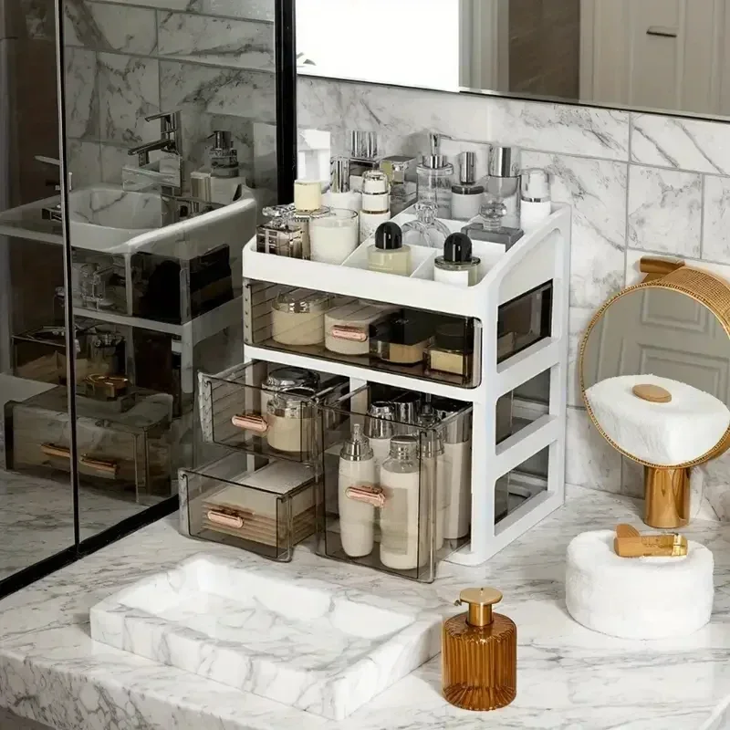 صندوق تخزين مستحضرات التجميل ح - مراجعة Luxury Skincare Makeup وسعره